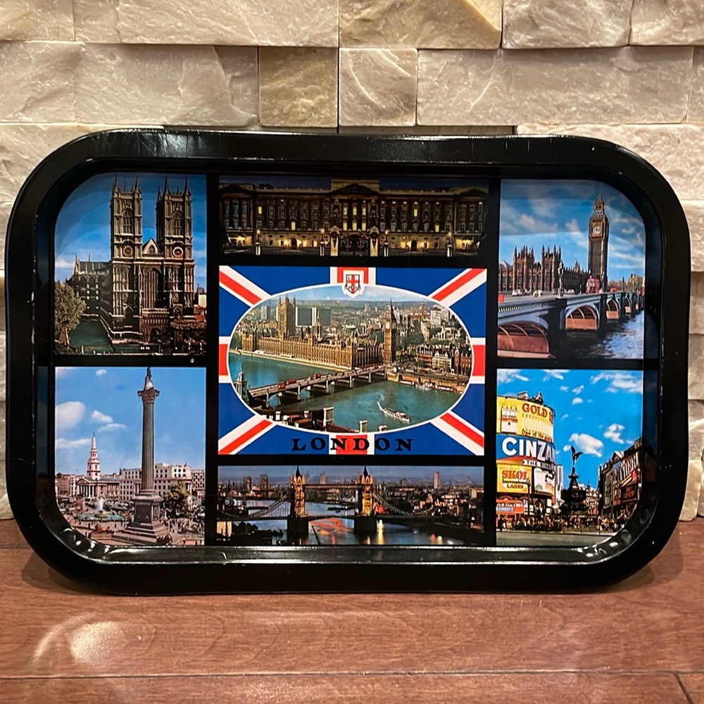 London Landmarks souvenir tray